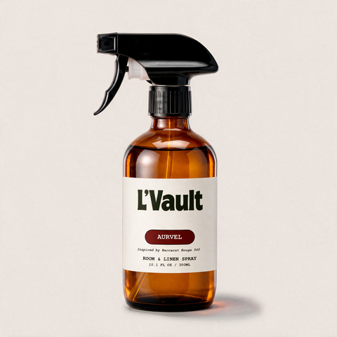 AURVEL inspired by Baccarat Rouge 540 · room and linen spray 300ml packshot
